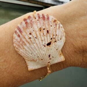 Coastal Tide Scallop Bracelet