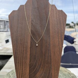 Seafoam Pearl Layering Necklace