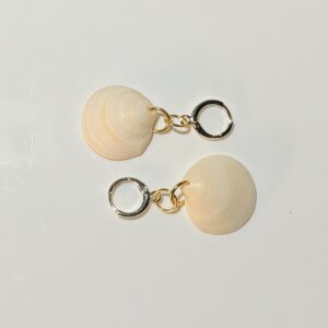 Sea Pearl Clam Earrings